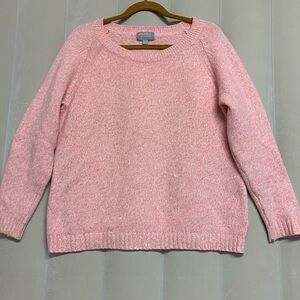 Pure Collection Women’s Sweater Size 14/16 100% Cashmere Luxury Barbiecore Soft